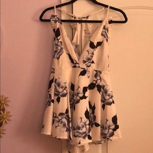 Floral romper